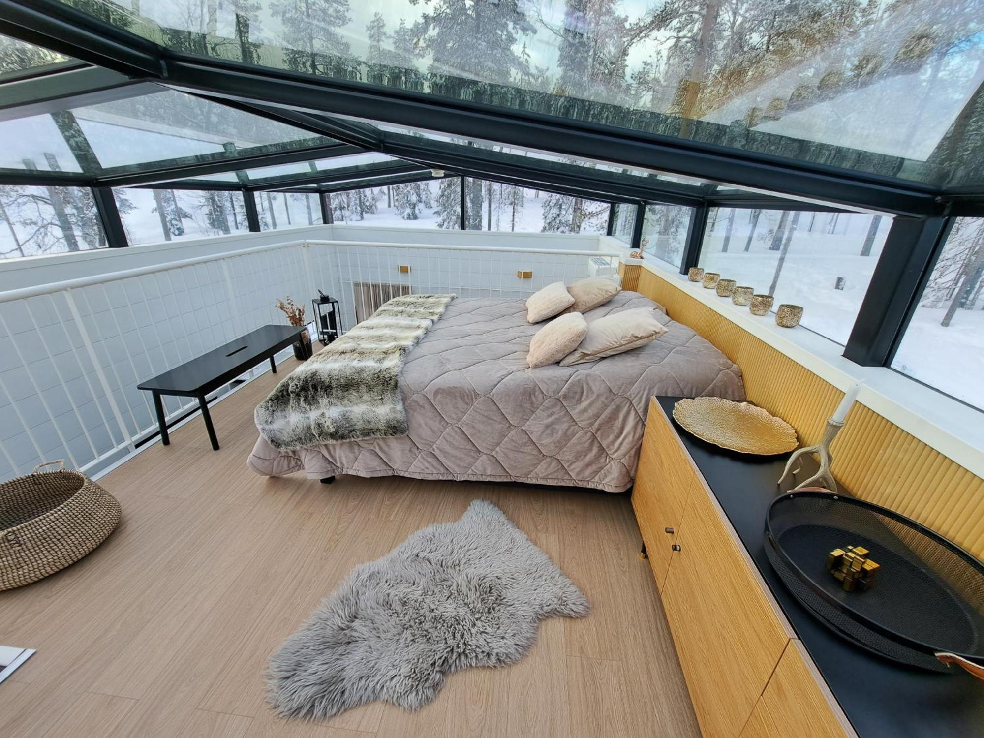 Levi Sky Igloo With Private Sauna And Hot Tub 외부 사진